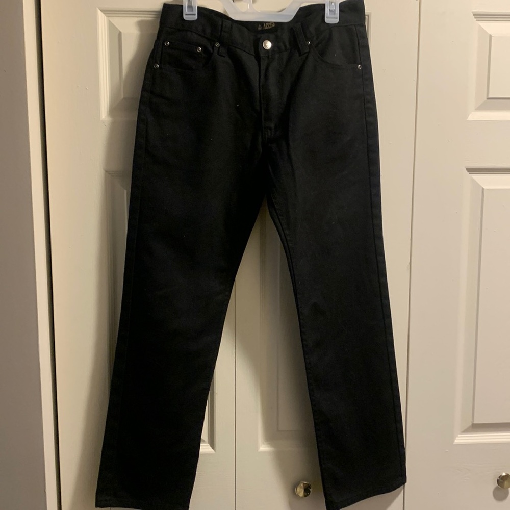 NWOT Access Apparel Black Jean straight size 32/32